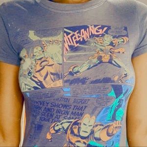 Vintage Iron Man Comic Tee